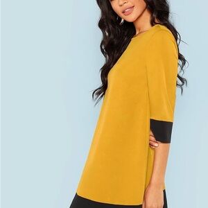 SHEIN Mustard Yellow Garment